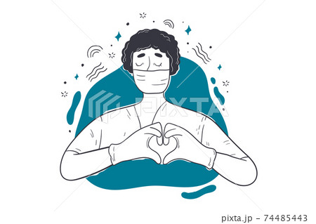 Healthcare, medicne, coronavirus protection concept 74485443