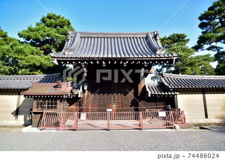 京都大宮御所　正門 74486024