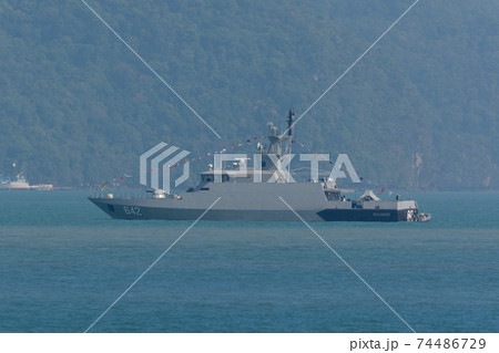 インドネシア海軍KCR-40高速ミサイル艇KUJANG 74486729