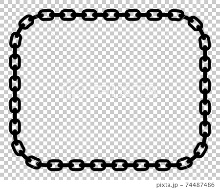 Rectangle frame of chains - Stock Illustration [74487486] - PIXTA