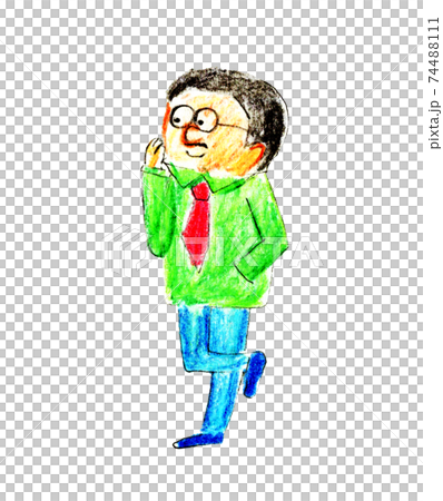 中年サラリーマン 74488111