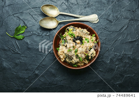 Delicious veal goulash 74489641