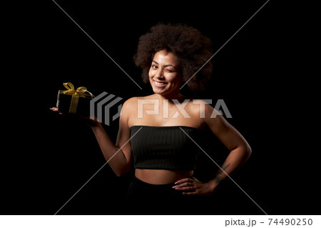 Black Friday sale, gift, present, celebration concept. Black Friday sale, gift, present, celebration concept. 74490250