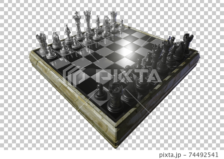 チェス(CG：透過素材) 74492541