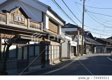 【栃木県栃木市】とちぎ蔵の街の風景 【栃木県栃木市】とちぎ蔵の街の風景 74495021