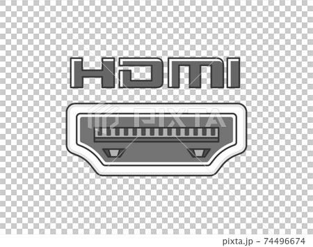 HDMI terminal illustration 74496674