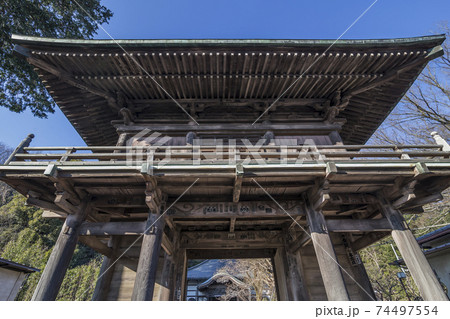 国分寺楼門　国分寺　楼門　寺　門　江戸時代 74497554