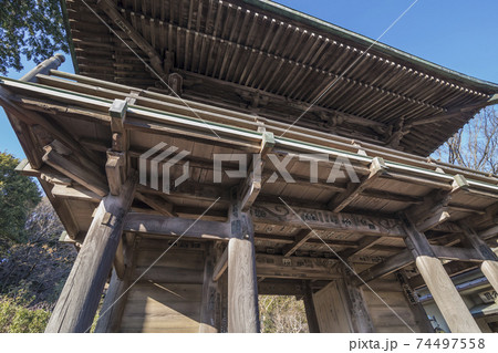 国分寺楼門 国分寺 楼門 寺 門 江戸時代 国分寺楼門 国分寺 楼門 寺 門 江戸時代 74497558