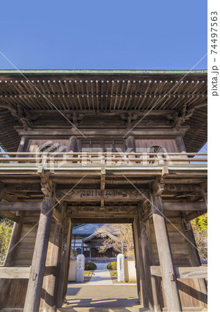 国分寺楼門　国分寺　楼門　寺　門　江戸時代 74497563