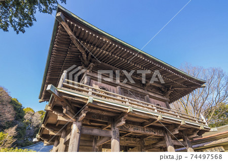 国分寺楼門　国分寺　楼門　寺　門　江戸時代 74497568