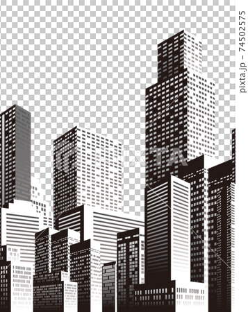 Skyscraper big city background material 74502575