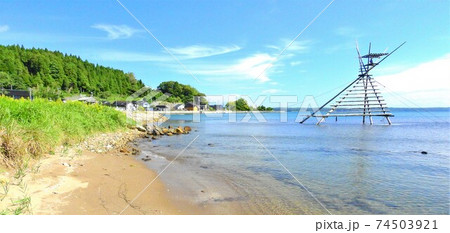 石川県･能登半島･ボラ待ち櫓 74503921