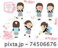 小学校の入学式 74506676