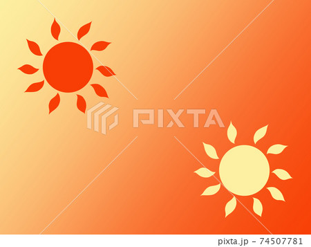 soleil 太陽のイラスト soleil 太陽のイラスト 74507781