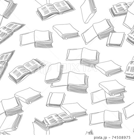 Holy Bible seamless pattern. Religious theme vector background 74508975