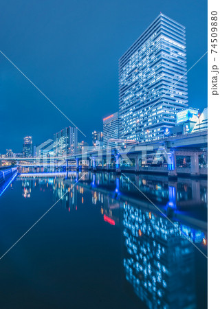 堂島川夜景 74509880