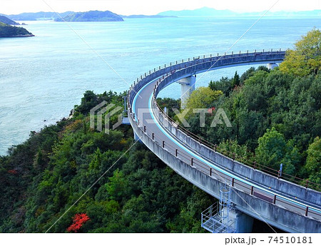 愛媛県･しまなみ海道･来島海峡大橋 74510181