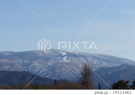 白馬の騎士 天元台 雪形 米沢市 山形県 白馬の騎士 天元台 雪形 米沢市 山形県 74511461