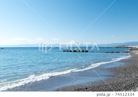 早春の葉山町 大浜海岸の風景 2月 早春の葉山町 大浜海岸の風景 2月 74512334