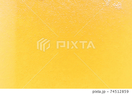 ビールの泡素材 74512859