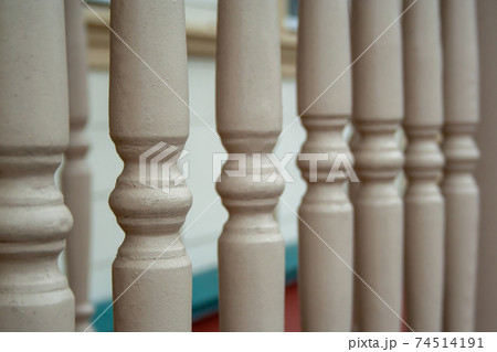 Wooden railing Wooden railing 74514191