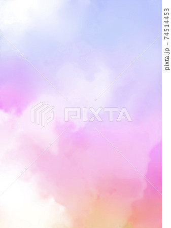 虹色の滲むグラデーションテクスチャ背景のイラスト素材