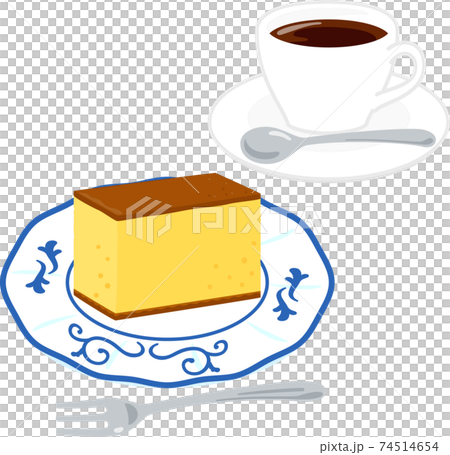 Castella and coffee 74514654