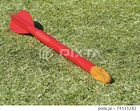 芝生に置かれたターボジャブ（斜め前） 74515282