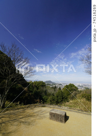 明日香村甘樫丘川原展望台から見る明日香の里 明日香村甘樫丘川原展望台から見る明日香の里 74516269