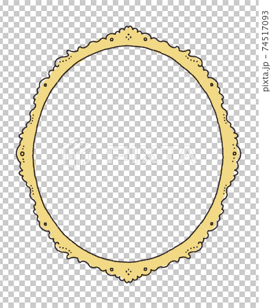 簡單線條相框插圖 74517093