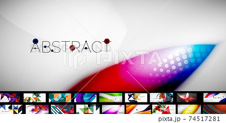 Mega collection of vector geometric abstract wallpaper backgrounds, design templates for business or technology presentations, internet posters or web brochure covers Mega collection of vector geometric abstract wallpaper backgrounds, design templates for business or technology presentations, internet posters or web brochure covers 74517281