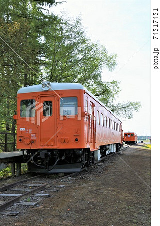 幸福駅・キハ22系気動車（北海道帯広市） 74517451