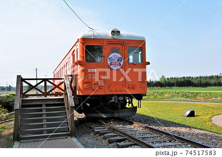 幸福駅・キハ22系気動車（北海道帯広市）の写真素材 [74517583] - PIXTA