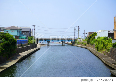 鎌倉の滑川 74520773
