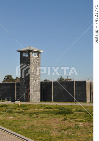 南アフリカ、ケープタウン、マンデラ大統領が収容されていた刑務所島、ロベン島 74522771