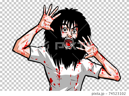 Surprise, man, horror, man, t-shirt, thriller, horror Surprise, man, horror, man, t-shirt, thriller, horror 74523102