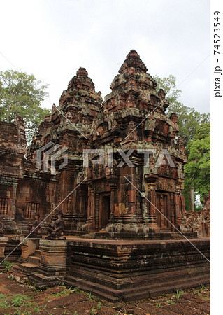 世界遺産アンコール遺跡群のバンテアイ・スレイ 74523549