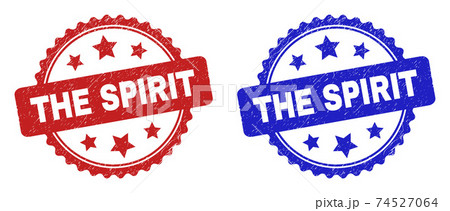 THE SPIRIT Rosette Seals with Grunged Style 74527064