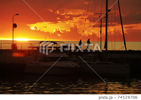 コロニア・デル・サクラメント サンセット コロニア・デル・サクラメント サンセット 74529706