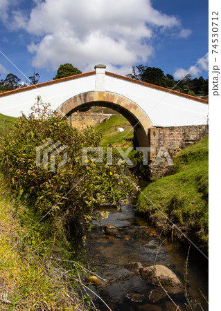 The famous historic Bridge of Boyaca in Colombia. The Colombian independence Battle of Boyaca took place here on August 7, 1819. The famous historic Bridge of Boyaca in Colombia. The Colombian independence Battle of Boyaca took place here on August 7, 1819. 74530712