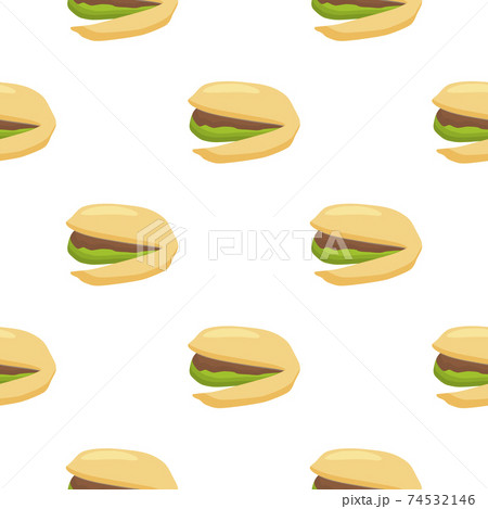 Illustration on theme big pattern identical types pistachio 74532146