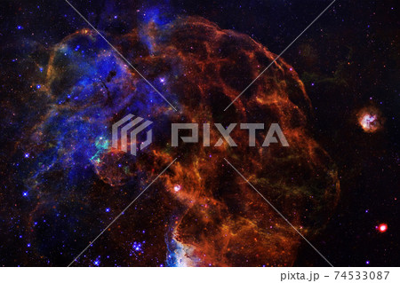 Endless universe. Elements of this image furnished by NASA 74533087
