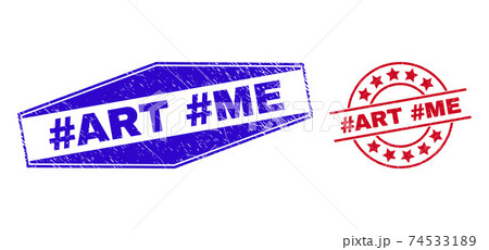 #ART #ME Distress Seals in Round and Hexagon Forms #ART #ME Distress Seals in Round and Hexagon Forms 74533189