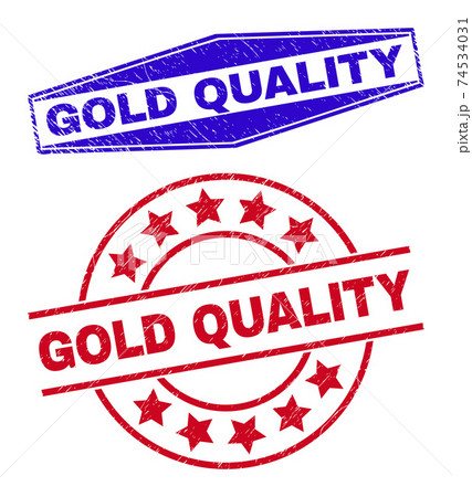 GOLD QUALITY Unclean Stamps in Round and Hexagonal Shapes GOLD QUALITY Unclean Stamps in Round and Hexagonal Shapes 74534031