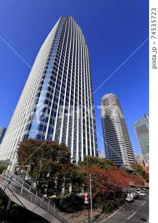 東京　港区　愛宕の都市風景　愛宕グリーンヒルズMORIタワー 74535723