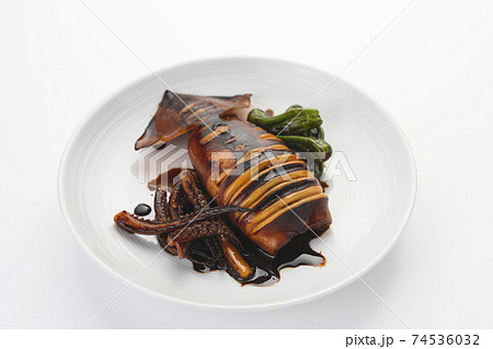 おいしい イカ姿焼き 甘辛 おいしい イカ姿焼き 甘辛 74536032