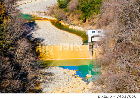 白砂川取水口 74537056