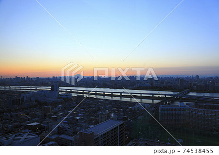 江戸川区 俯瞰 タワーホール船堀 展望台 74538455