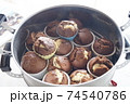 ホームメイドのショコラ蒸しパン 74540786