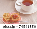 手づくりマフィンと紅茶のティータイム 74541350